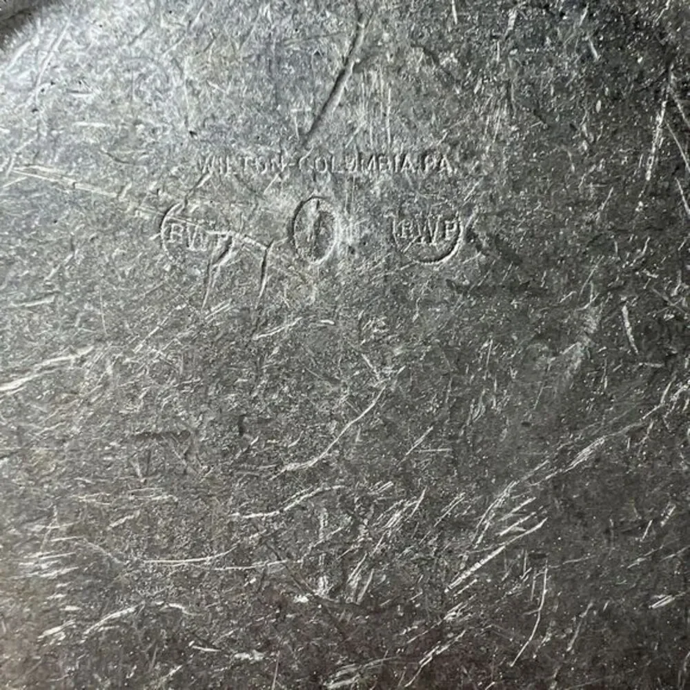 Wilton Columbia Bread Tray Plate Metalware Pewter‎ Give Us This Daily Bread